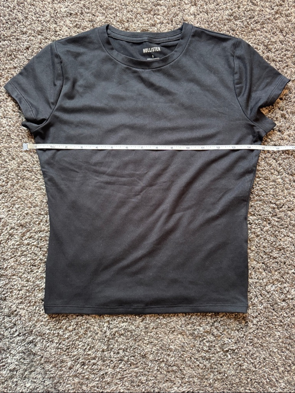 Hollister Black Short Sleeve Tee
